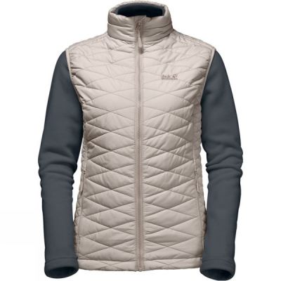 Chaquetas Jack Wolfskin Glen Dale 3-in-1 Mujer - Beige / Gris - Chile EDR586041